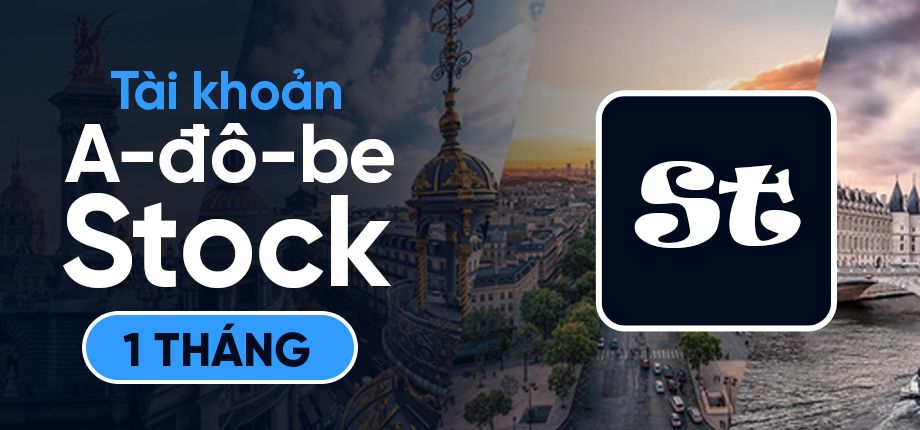 Tài khoản A-đô-be Stock 40 Credit (1 tháng)